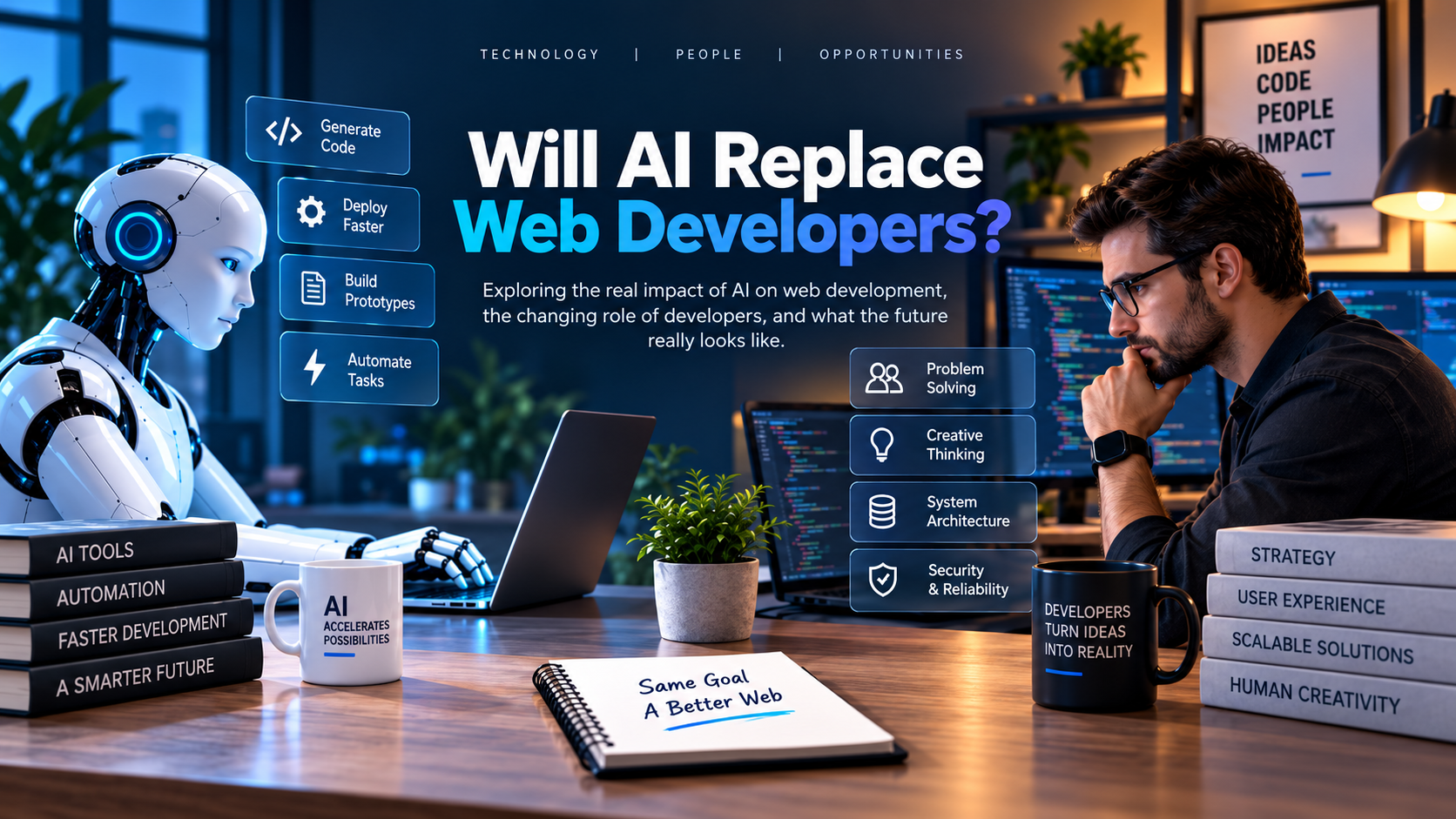 Will AI Replace Web Developers? What the Future of Web Development Actually Looks Like